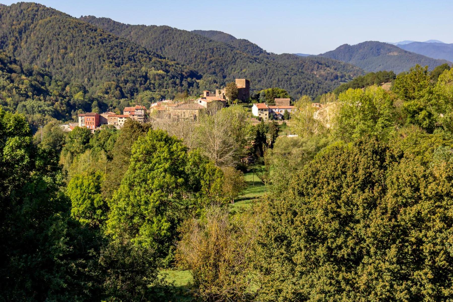 赫罗纳M De Puigsec Mas Rural Al Ripolles别墅 外观 照片